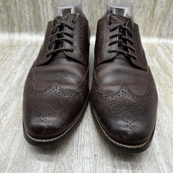 Cole Haan Grand OS Dress Shoes Mens‎ Size 10 Brown Leather Oxfords Wing Tip main image 13